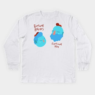 Emotional Baby Boy/Man Kids Long Sleeve T-Shirt